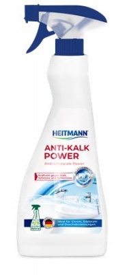 Vízkőoldó spray, extra erős, 500 ml, HEITMANN