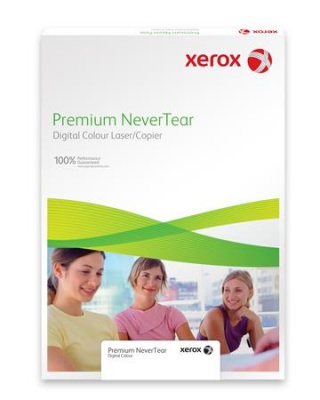 Speciális média, téphetetlen, A3, 120 mikron, műanyag alapú, vízálló, XEROX "Nevertear"