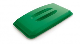 Tető, 60 l-es szemeteshez, műanyag, DURABLE "Durabin®", zöld