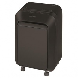 Iratmegsemmisítő, mikrokonfetti, 14 lap FELLOWES "Powershred LX211", fekete