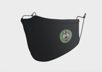 Bukósisakos medve maszk