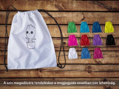 Grootos fehér tornazsák