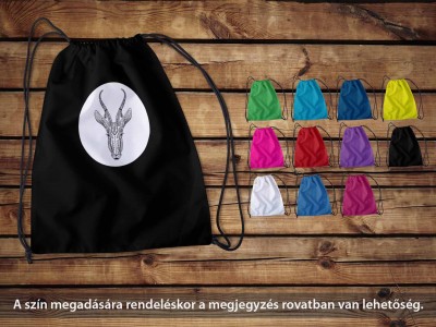 Antilopos fekete tornazsák