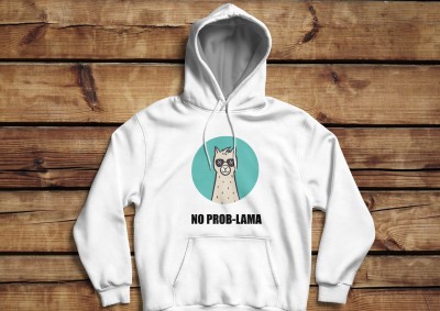 Zöld lámás  pulóver