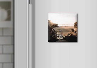 Tengerpartos hűtőmágnes