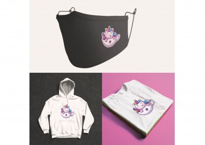 Unikornisos női szett  (hármas)