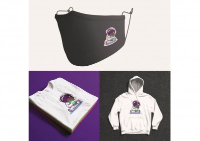 Űrhajós férfi szett  (hármas)