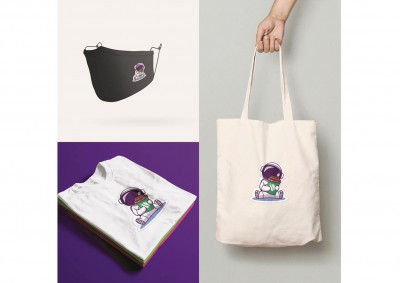 Űrhajós női szett (hármas)